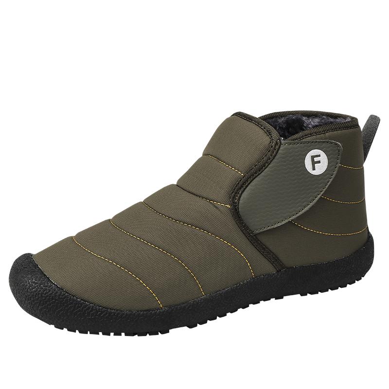 Fashion Explosive men's waterproof snow boots large size outdoor leisure comfortable hiking boots non-slip wear-resistant men's boots