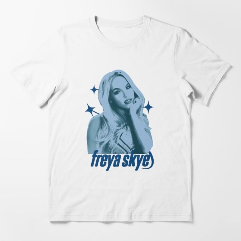 

Freya Skye Stars Align Tour 2026 unisex cotton shirt Y2k summer New ONeck Short Sleeve hip hop oversized Unisexs Tshirt fan gifts 4XL