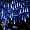 30/45CM Solar Meteor Shower Lights Waterproof LED Ambient Lights Outdoor Hanging Decoration Lighting for Tree Party Christmas