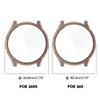 Smartwatch Frame Housing Tempered-Glass Film Hard Cover for Forerunner265 265S Screen Bumper-Shell Protector-Shockproof