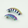 Personalized Rainbow Metal Teeth Jewelry for Rap & Nightclub Performance