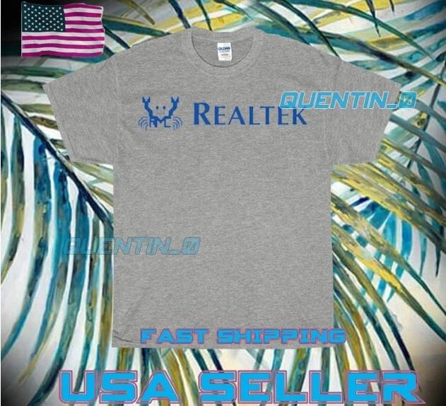

NEW Shirt PREMIUM REALTEK LOGO T-Shirt FUNNY UNISEX SIZE S TO 5XL S