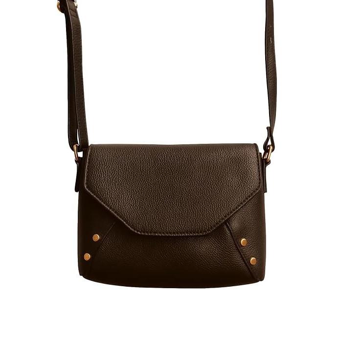 RSINC Vinata Genuine Leather Crossbody Sling Bag for Women Black Envlope Design B0FF34LMGH