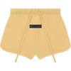 SS23 Beach Shorts Light Tuscan Logo Patch Design Women Shorts Egg-Yellow FOG-SS23-101