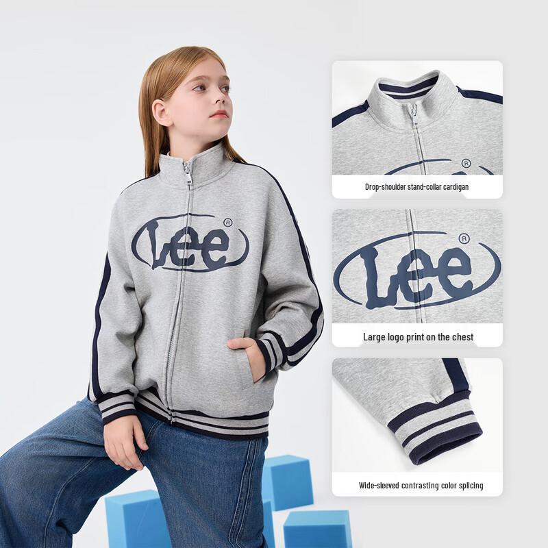 LeeKids Kids Retro Sport Padded Stand Collar Jacket 140