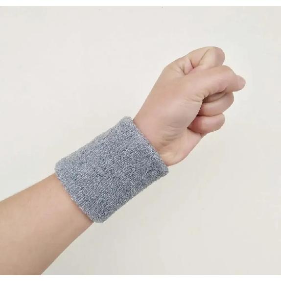 1PC Sport Wristband Fitness Gym Wrist Sweatband Tennis Volleyball Wrist Brace Sport Safety Wrist Support Sweat Band Protector