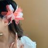 10pcs Multilayer Cloth Patch 3D Cloth Applique Hairpin Organza Flower Patches  Dress Decoration
