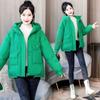 New Winter Women Loose Hooded Jacket Popular Down Cotton Padded Foreign Style