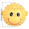 Bristle Surface Latex Dog Toy Tough Texture Round Shape Chew Ball Elastic Body Vivid Color Teething Toy Teeth Cleaning