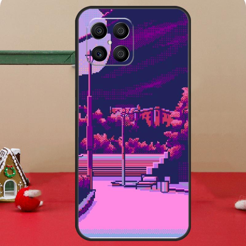ART PIXEL AESTHETIC INDIE GEEK Case For Honor Magic 8 5 6 7 Lite Honor 400 Pro 200 70 90 X8c X8b X9a X9b X9c X9d Win Cover