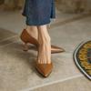 2024 Fashion Women's Shoes Shallow-mouthed Women's High-heeled Shoes Sexy Pointed Toe High-heeled Shoes Zapatos De Mujer