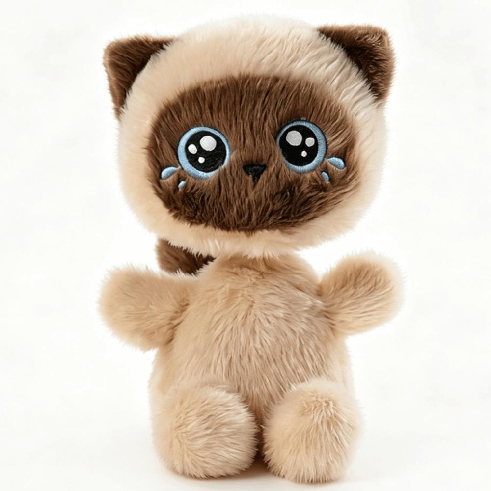 Cartoon Animal Shaking Head Cat Plush Toy Soft Shaking Head Stuffed Cat Child Toy