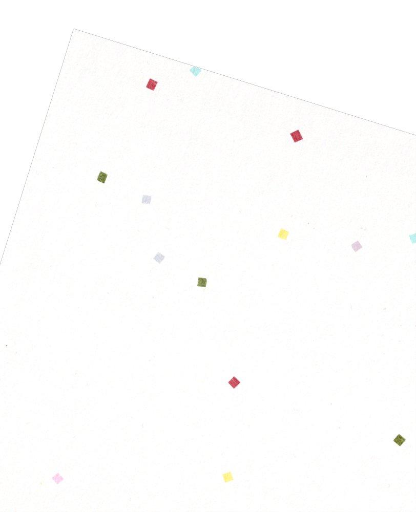 Kawasumi Washi OA Washi Flower A4 21 X 50 Sheets Calendar, White, Size, 29.7 Cm, Printer-Compatible,
