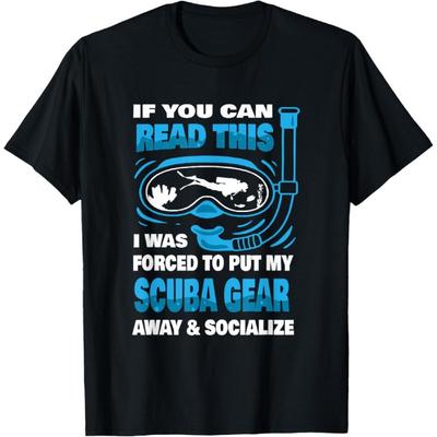 Scuba Gear Snorkeling Underwater Diving Divers Scuba Diving T-Shirt