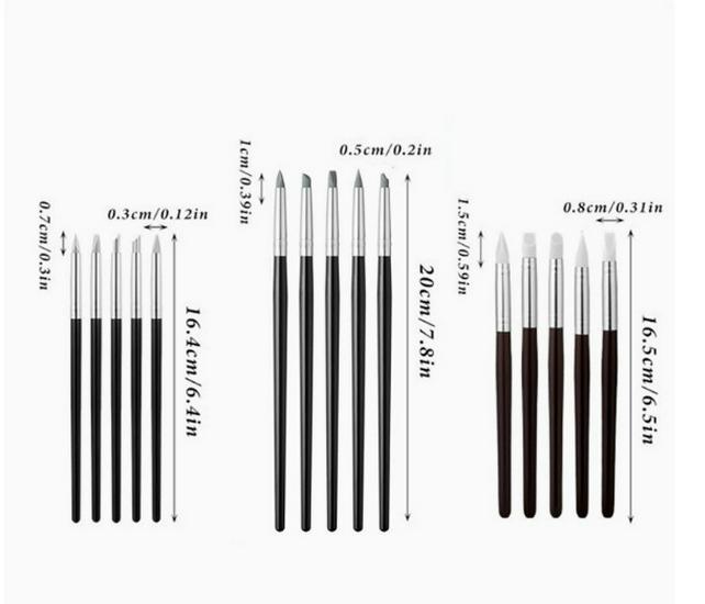 Double-Headed Nail Art Dotting Pen Tool