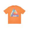 Tri-Visions T-Shirt Caramel Men Tops Orange P22TS341