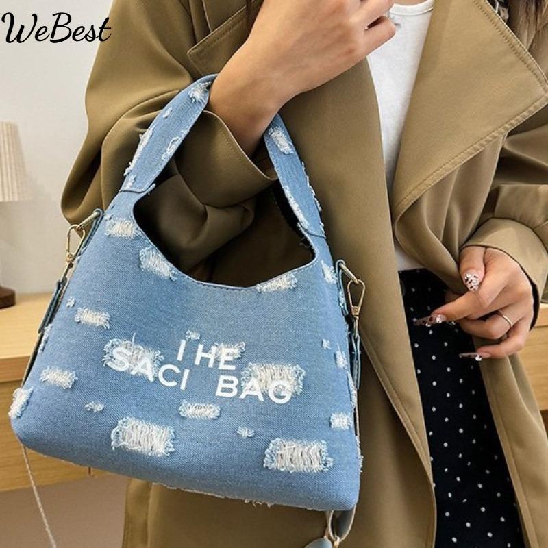 

Denim Bags Women 2025 New Hundred Crossbody Bag