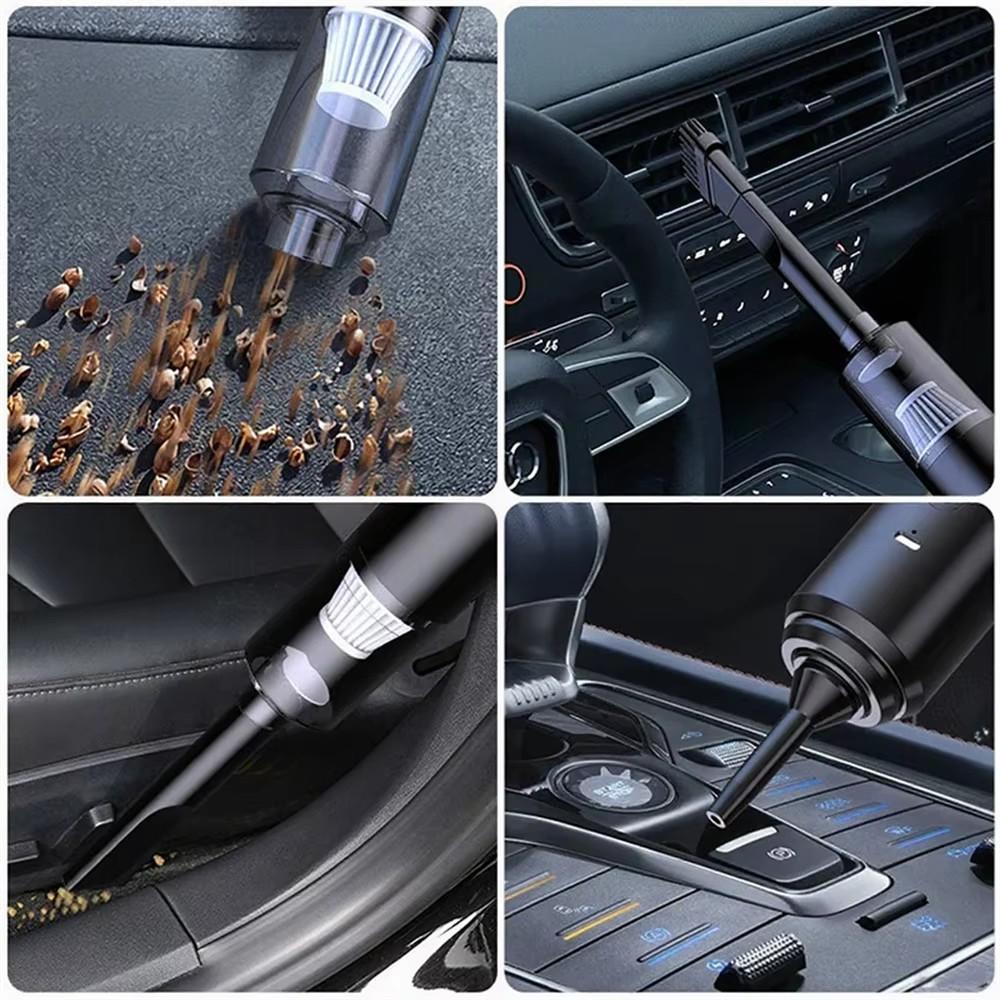 New Portable Car Vacuum Cleaner Wholesale Wireless Handheld Mini Blower 5-in-1 Cordless Vacuum Home Suction Blow Vacuum Cleaner