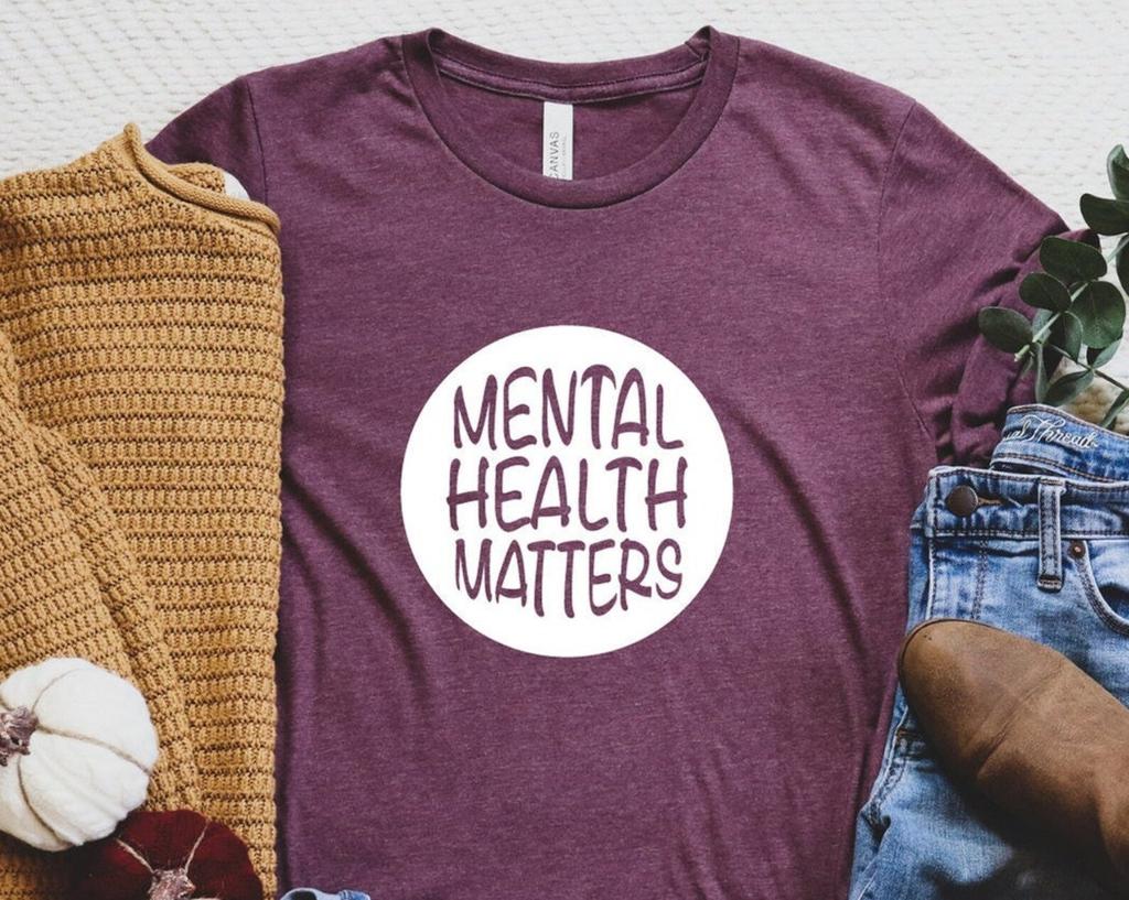 Mental Health Matters Shirt, Mental Health T-Shirt, Mental Health Awareness Shirt, Therapist Shirt, Anxiety Tee, Psychology Shirt
