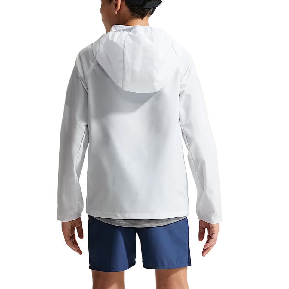 Nike Miler Water-Resistant Woven Hooded Jacket Kids Jackets IO3389-100