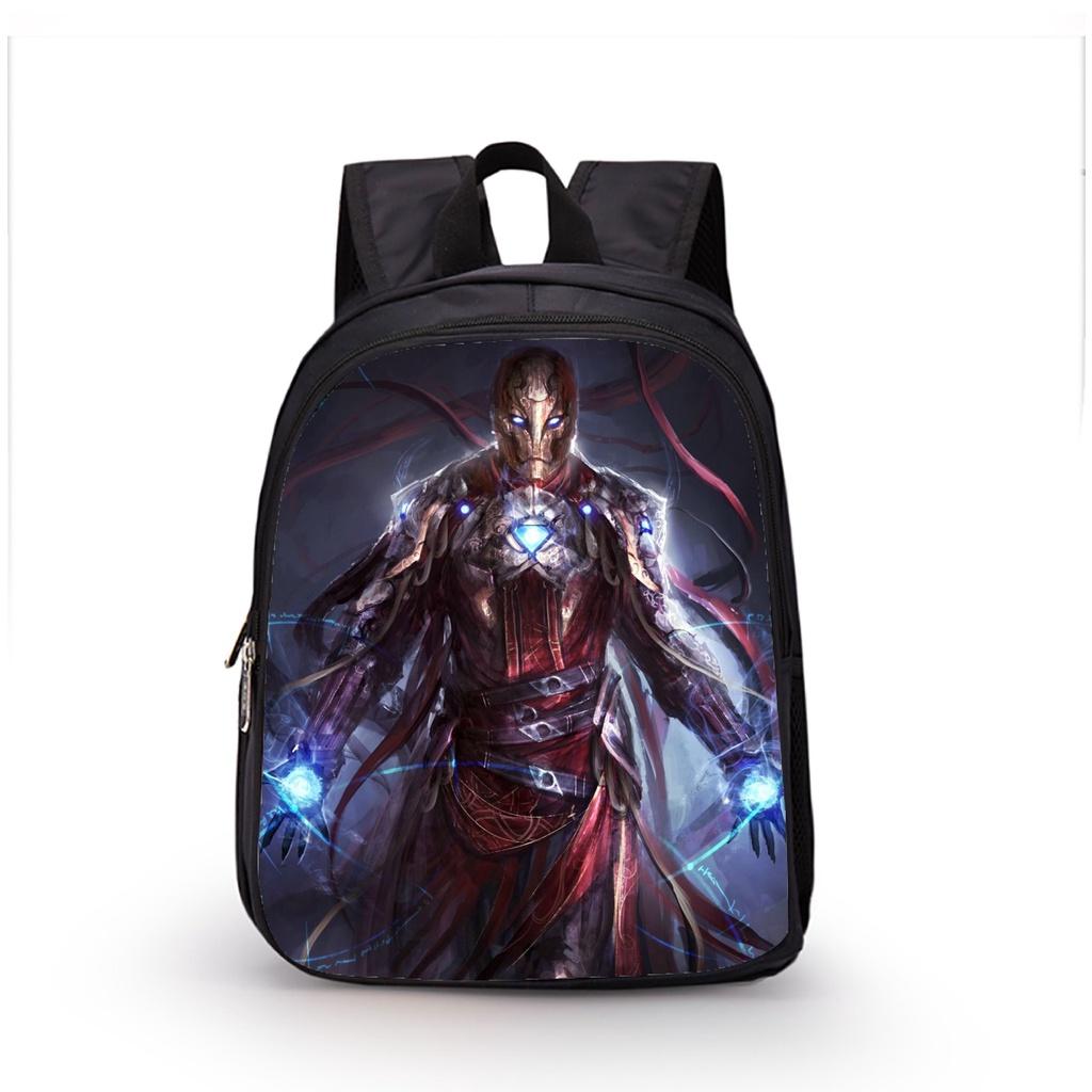 Marvel Iron Man Waterproof Backpack Large Capacity Schoolbag For Kids