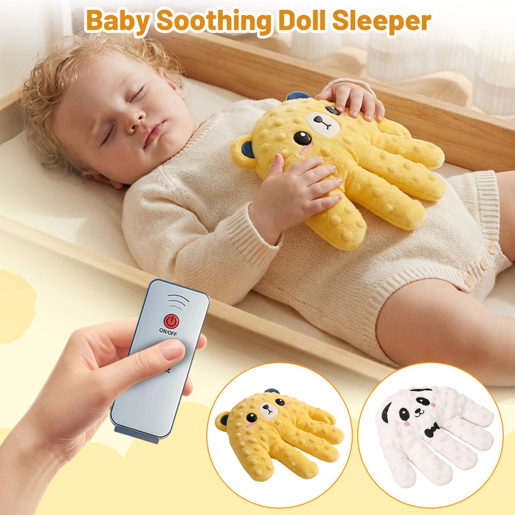 Soothing Hand To Help Babies Fall Asleep - Red Inner Liner For Heat And Abdominal Warmth
