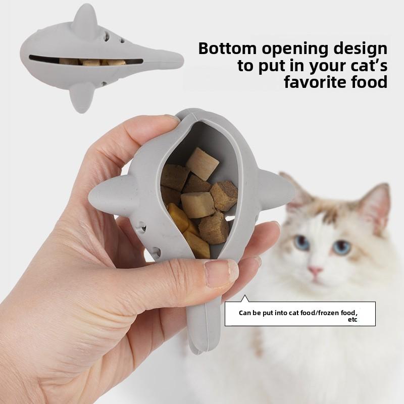 1pc Interactive Cat & Dog Toy - Durable Bite-Resistant Design, Hiding Food & Grinding Teeth Entertainment for Small Pets