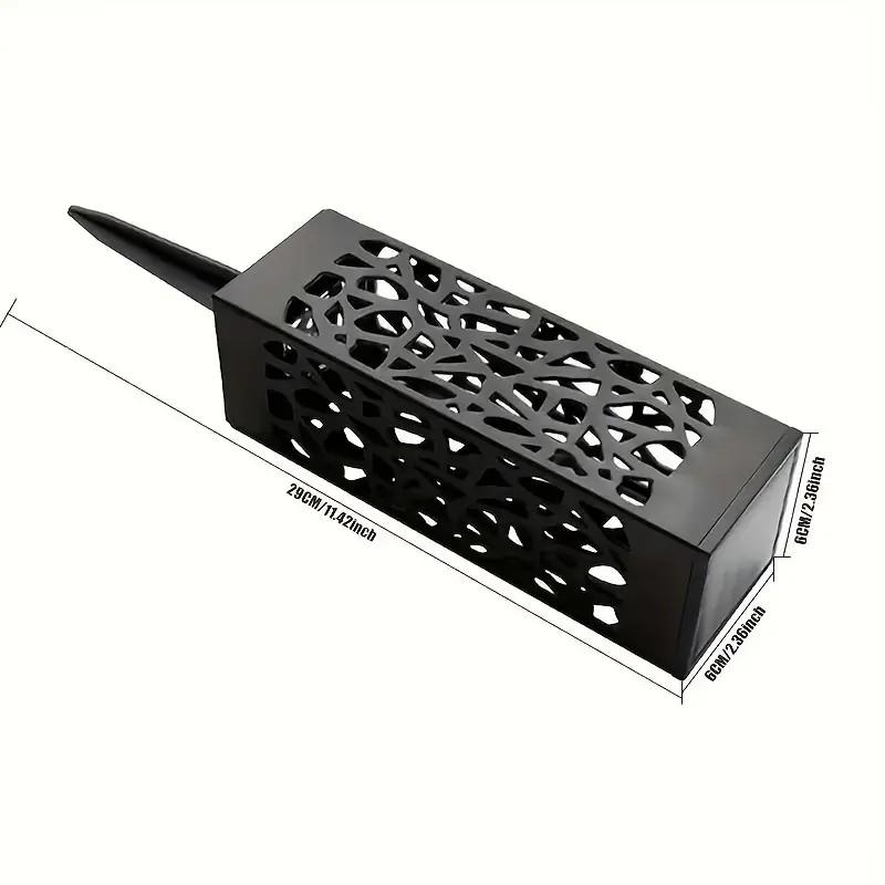 

1-6 шт. Солнечный уличный садовый светильник Светодиодный резной светильник для дорожки, ландшафтный светильник для газона для освещения сада, двора, террасы и тротуара