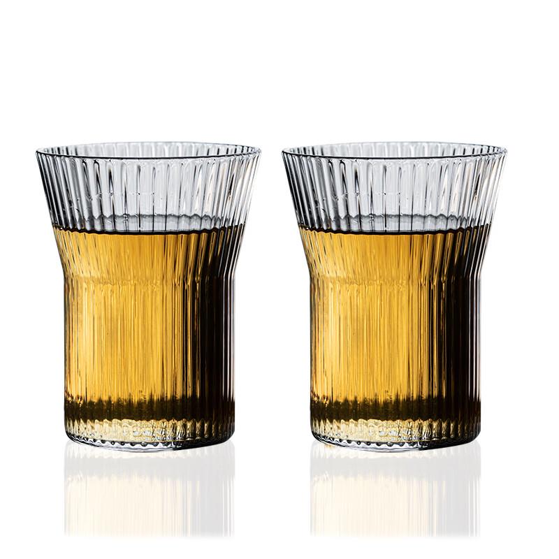 

Japanese Striped Glass Drinking Cups