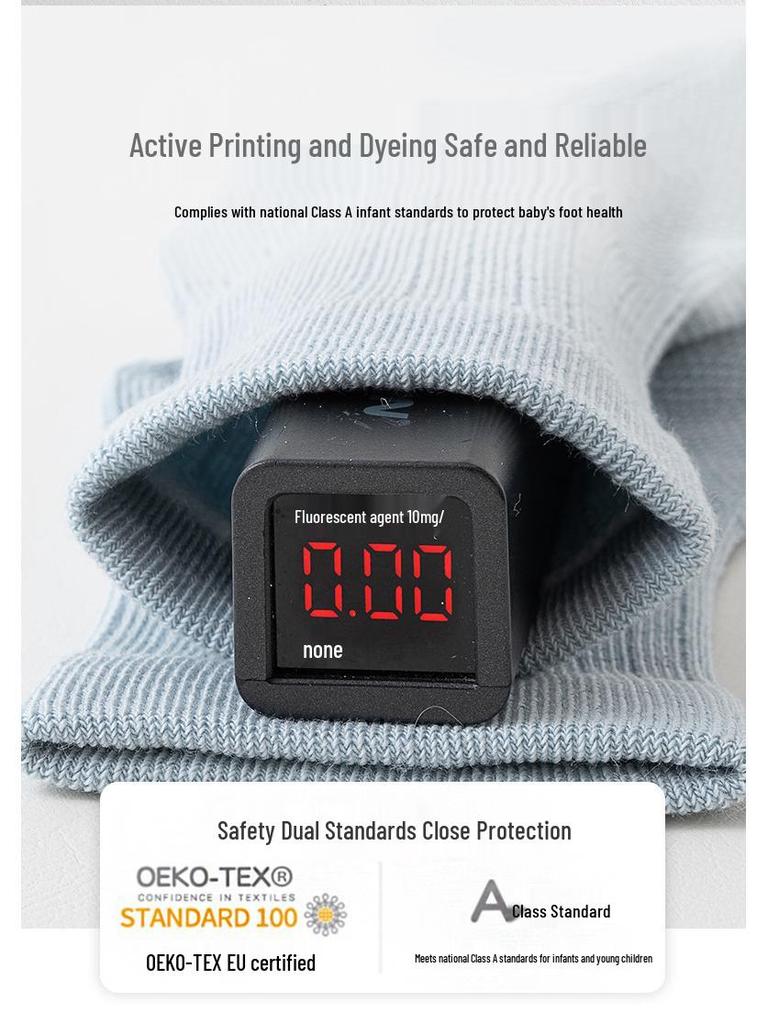 Pure Cotton Newborn Baby Socks - Seamless, Loose Cuff for Boys & Girls