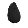 Cover for Garden And Patio Hanging Chairs, Black, with Zipper, Windproof, Dustproof, 210D Oxford ,