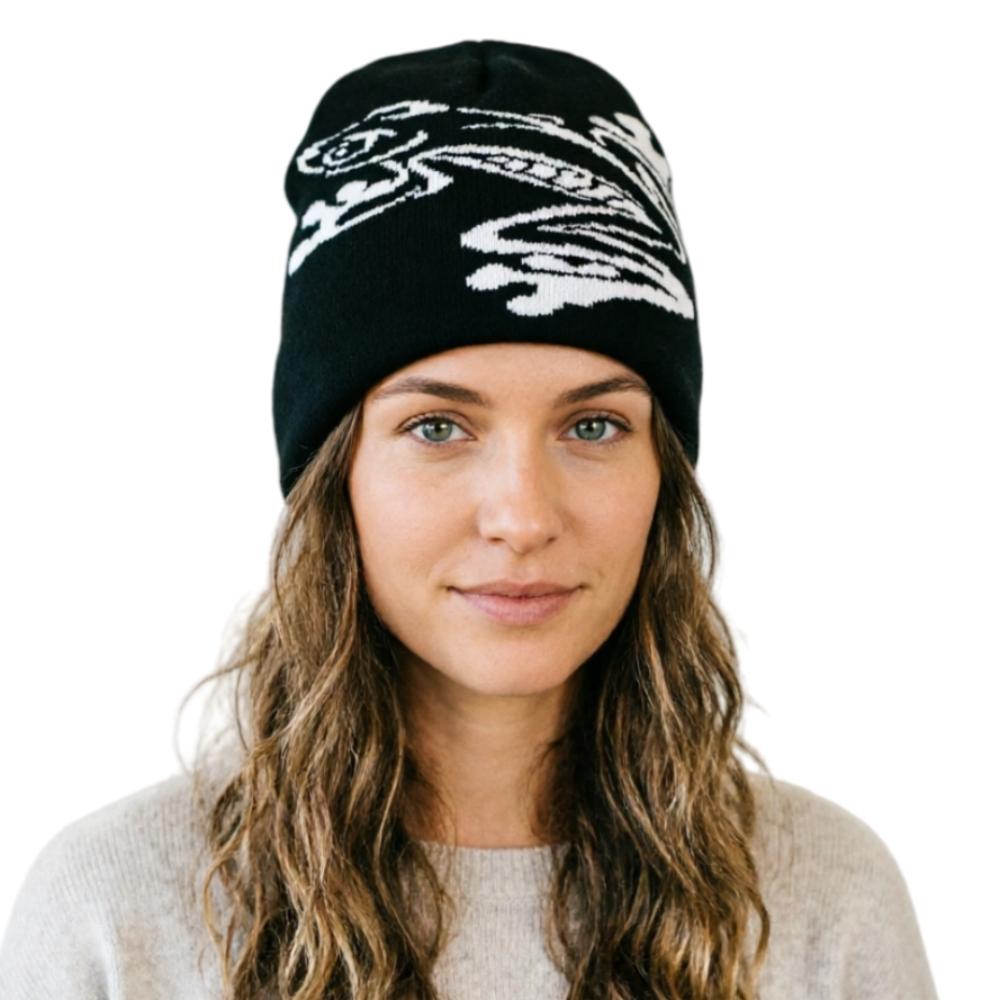 Unisex Tree Frog Beanie Stretchy Knit Skull Cap For Outdoor Sports Casual Streetwear Winter Hat