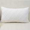 30x50CM Solid Color Rectangular Pillow Cover Ultra Soft Decorative Sofa Throw Cushion Cover Pillowcase Living Room Funda Cojin