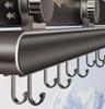 Invisible Retractable Folding Drying Rack with No-Punch Suction Cup for Balcony