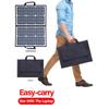 40W Solar Panel Outdoor Power Storage for Cell Phones Foldable IP67 Waterproof Rating With Carrying Handle and Support Bracket