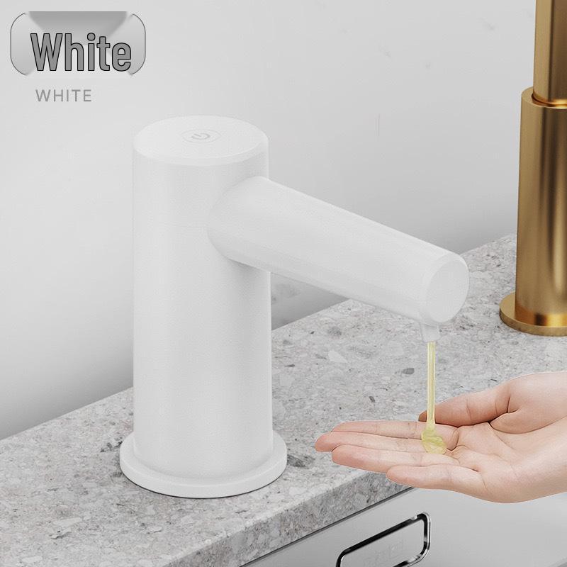 Dispenser Elettrico Automatico per Sapone e Igienizzante a Sensore Infrarossi Senza Contatto per Lavandini