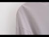 ZA Damski Dwustronny Materiałowy T-shirt z Okrągłym Dekoltem i Zestaw Spodni Casualowych o Prostym Kroju