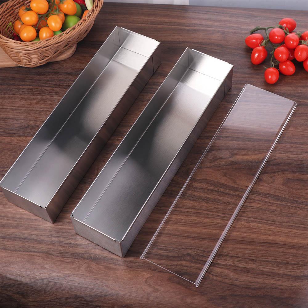 Ορθογώνια Φόρμα Ψωμιού Αποσπώμενος Σχεδιασμός Φόρμα Μους Πολυλειτουργική Φόρμα για Κέικ Τιραμισού Τσίζκεϊκ