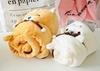 APOSITV Compact Plush Throw Cute and Warm Blanket, Large, Wrapped, 150100cm, (White)