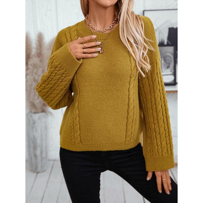 Женские осенние и зимние свитера — фото 6