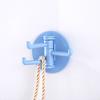 12PCS Wall Hooks, with 3-Branch Rotating Design, Self-Adhesive Waterproof Organizer, Strong Load-Bearing Hooks for Bathroom Kitchen