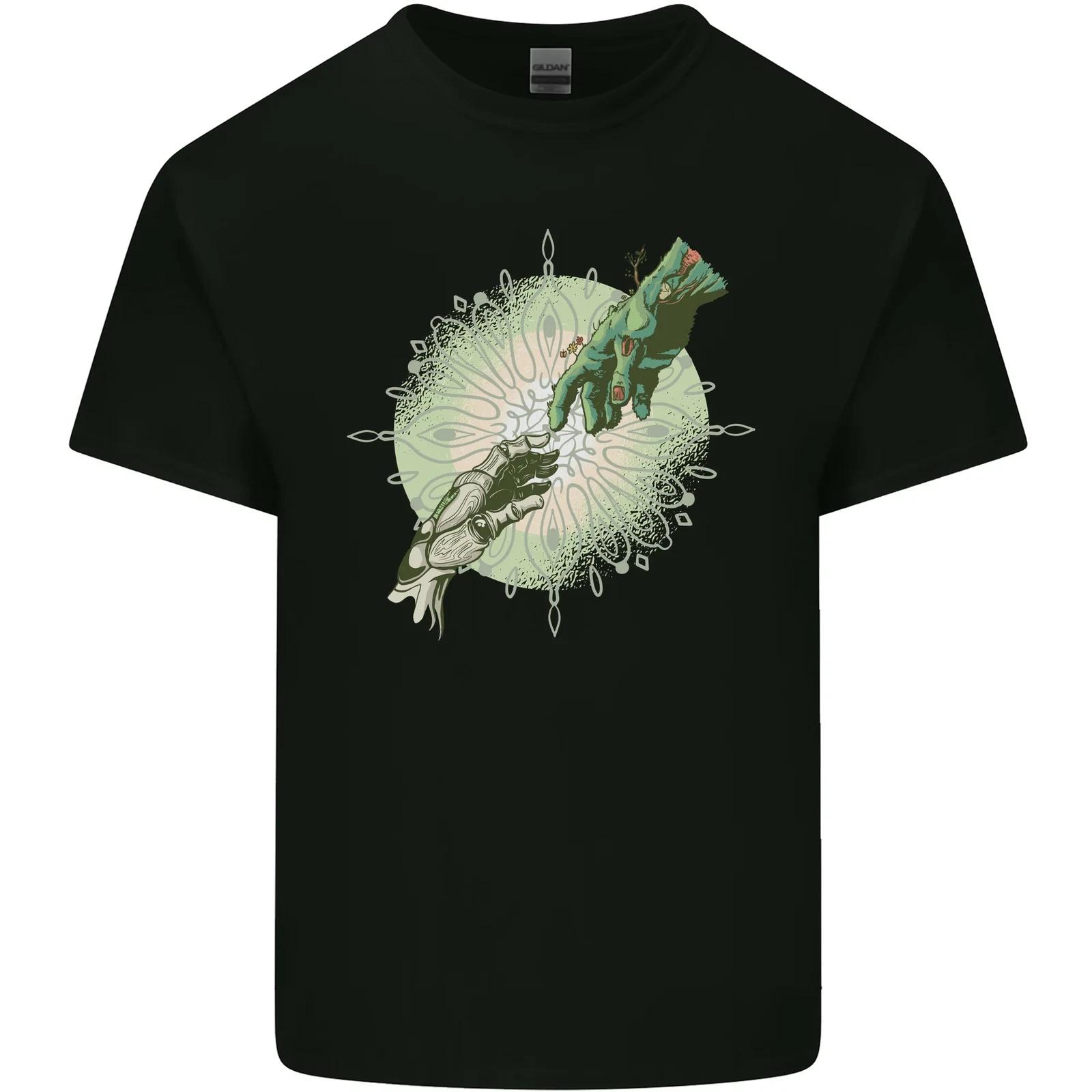 Technology Creation of Adam Parody Teck IT Kids T-Shirt Childrens 4XL