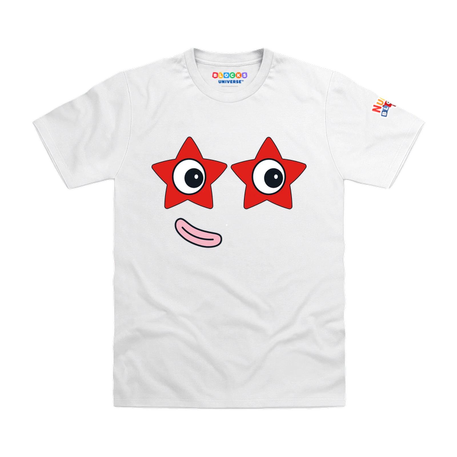 

Officially Licensed Numberblocks - Numberblock Ten s Face Kids T-Shirt S