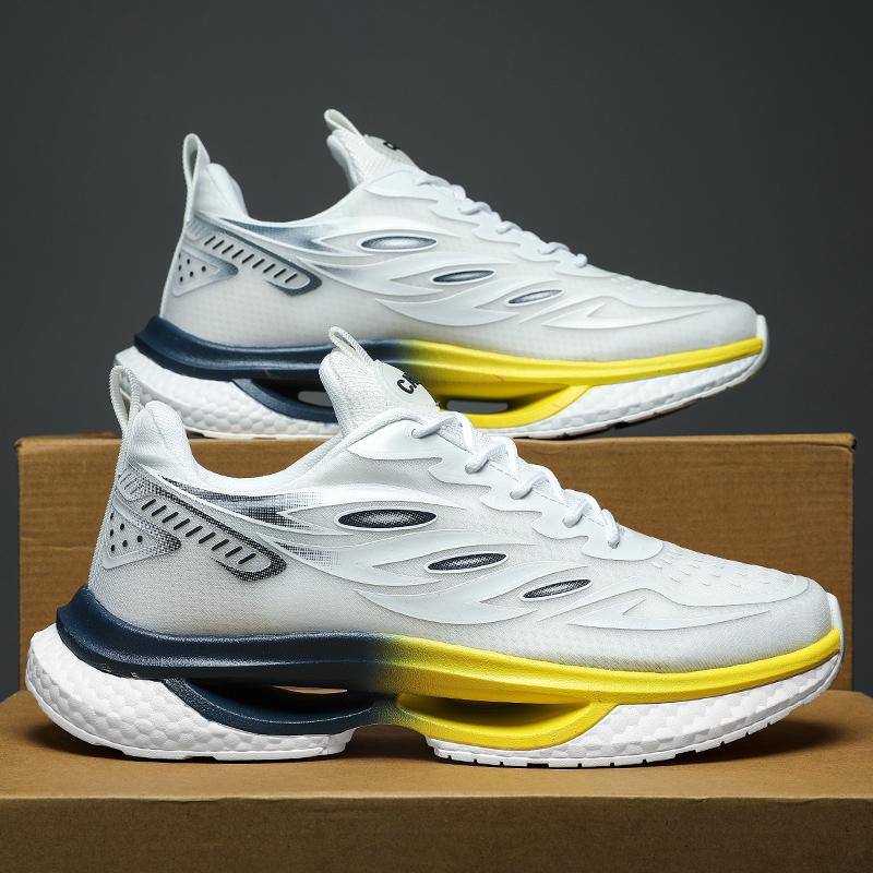 Mens Sports Shoes Versatile Straps Comfortable 2025 Summer New Mesh Breathable Wear-resistant Sports Training Running Shoes