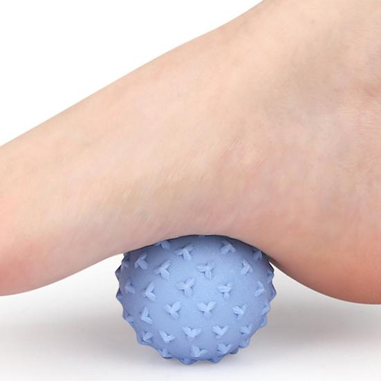 Massasjeball Yoga Fascia Ball Kompakt størrelse Bærbar Skulder Nakke Ben Smertelindring Muskelavspenning Massasjeball