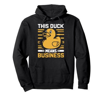 This Duck Means Business Rubber Duck.