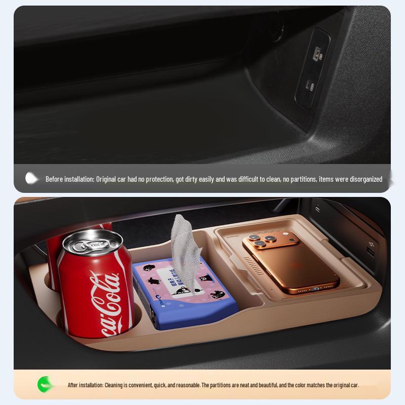Galaxy A7 Car Center Console Lower Storage Box Modification Kit