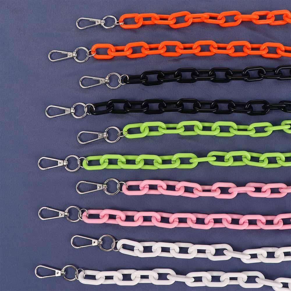 Plastic Clothes Decoration Men Double Layer Pants Chains Punk Style Waist Chains Plastic Belts