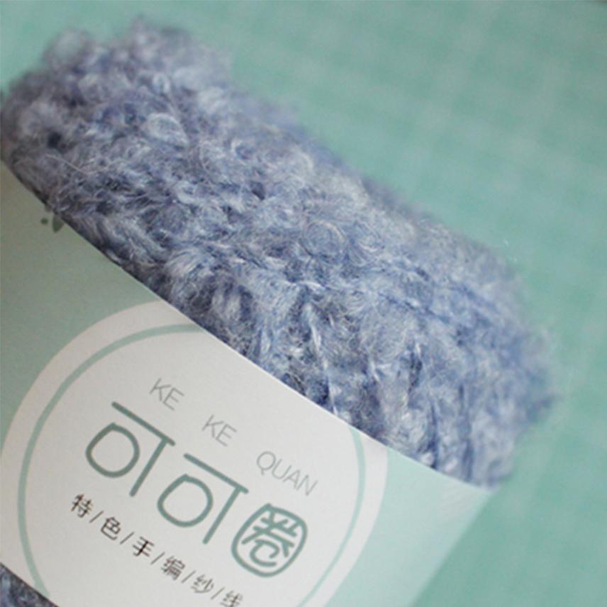 Wool Yarn Soft Smooth for Hand Knitting Circle Thread Crocheted Doll Hair DIY Plush Doll Needlework Knitting DIY Knitted Tool