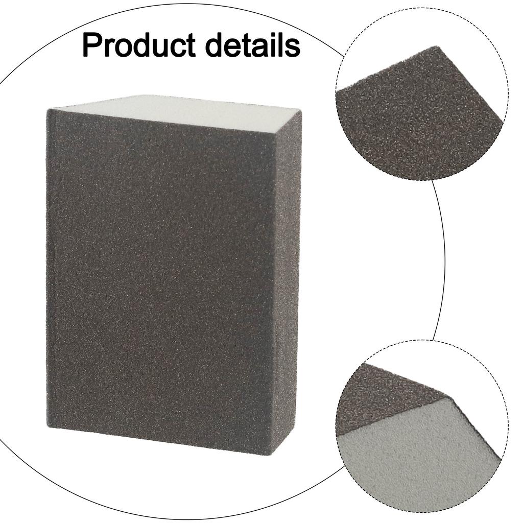 1pc 60-240Grit Wall Tile Grinding Sponge Sand Block Sandpaper Polishing Pad Sanding Block Sander Sponges For Wood Drywall Metal
